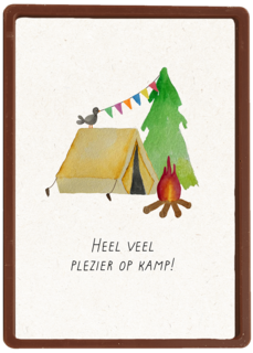 Kampvuur tent Op Kamp