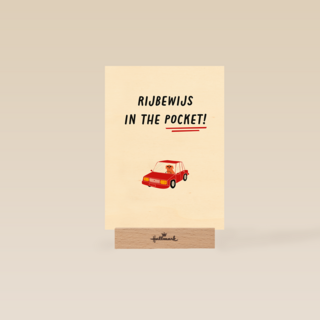 Rijbewijs in the pocket kaart