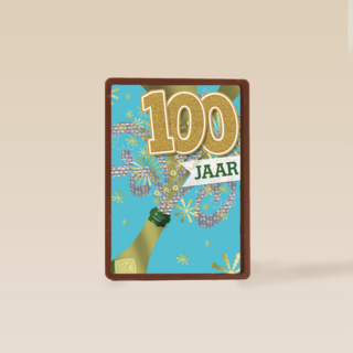 verjaardag leeftijden champagne 100
