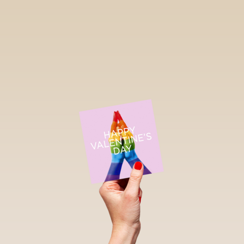 handen regenboog