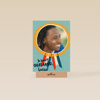 Geslaagd Lintje Fotokaart