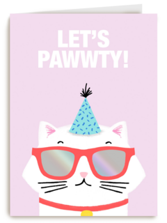 Uitnodiging verjaardagsfeest Lets pawwty