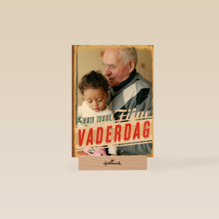 vaderdag fotokaart klassiek een heel fijne vaderdag