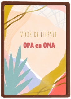 Zomaar kaart voor de liefste opa en oma