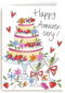 Matia Happy Anniversary taart