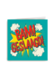 Geslaagd kaart Bam geslaagd