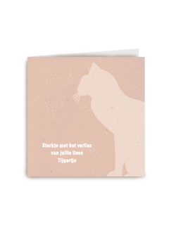 condoleance huisdier blanco kat