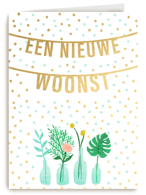 een nieuwe woonst aan een slinger