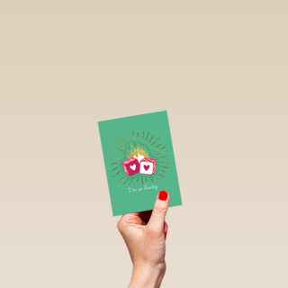 Valentine Im So Lucky dice