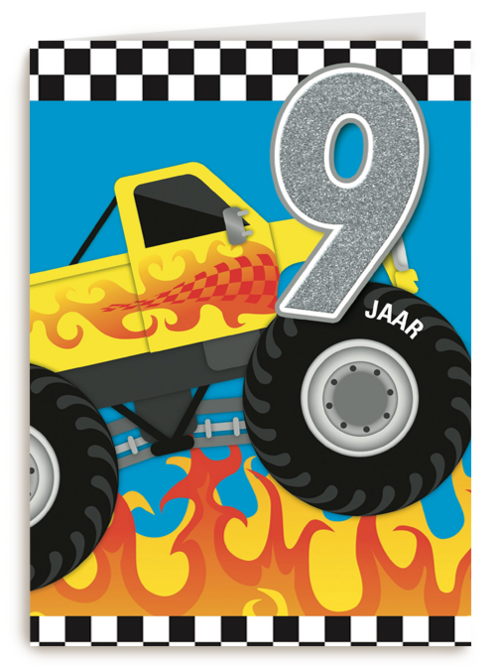 verjaardag leeftijden auto 9 jaar