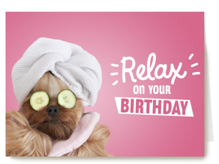 wellness relax on your birthday