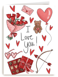 liefdekaart i love you matia studio