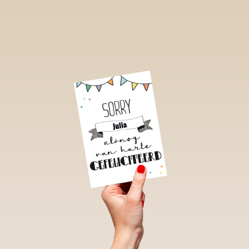 verjaardag te laat sorry alsnog van harte gefeliciteerd