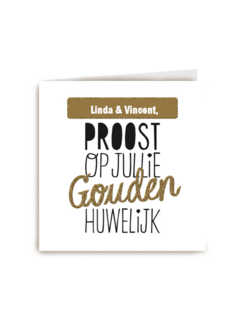 jubileum goud 50 proost op jullie gouden huwelijk