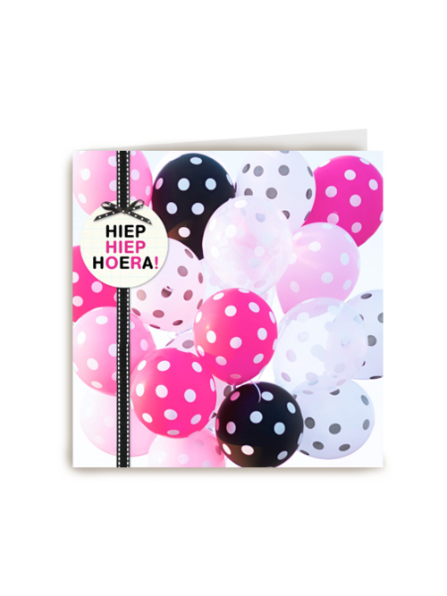 tros ballonnen met stippen
