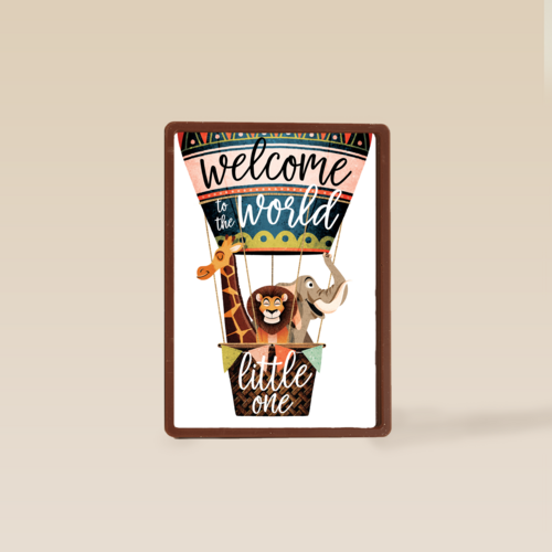 geboorte kaart welcome to the world