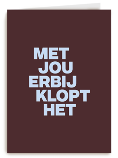 Met jou erbij klopt het AndC