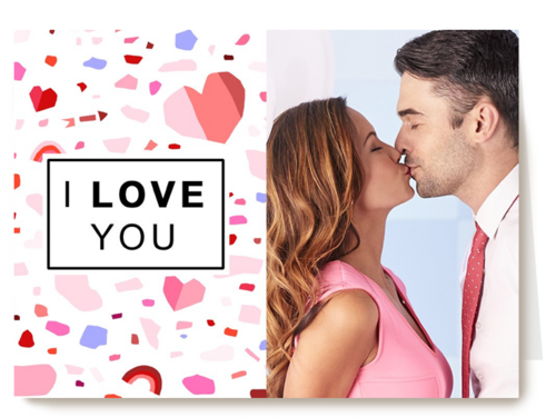 i love love you fotokaart