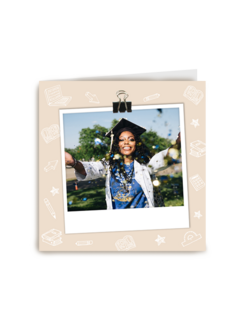 geslaagd fotokaart polaroid