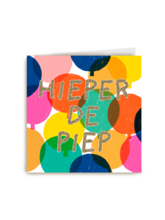 Hieper de piep met ballonnen