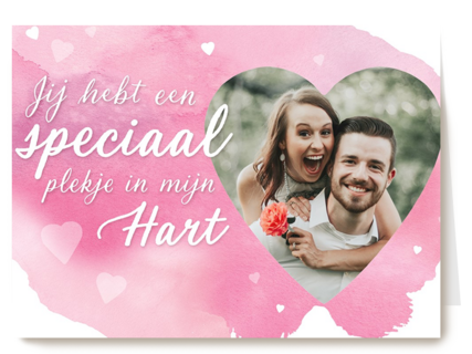 valentijnskaart foto speciaal plekje in mijn hart