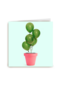 plant met ballonnen