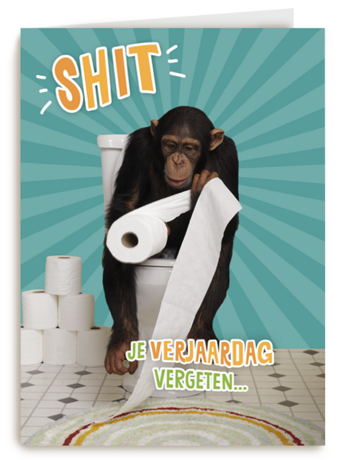 shit je verjaardag vergeten