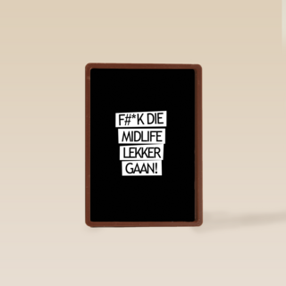 Verjaardagskaart 50 fuck die midlife lekker gaan