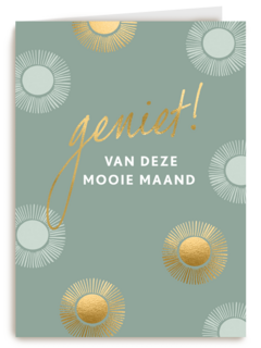 ramadan kaart geniet van deze maand