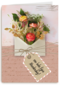 Moederdagkaart envelop met bloemen