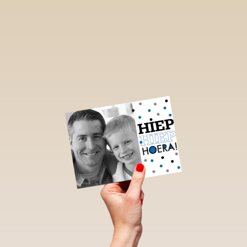 stippen hiep hiep hoera
