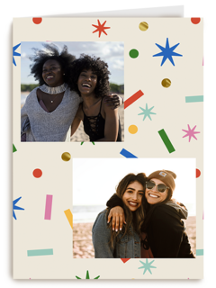 Fotokaart Confetti