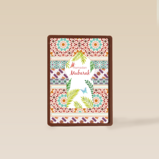 eid mubarak kaart ramadan mubarak