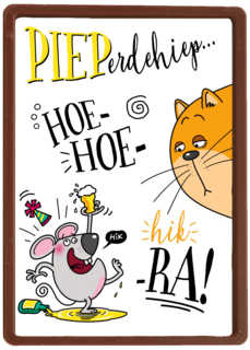 verjaardagskaart pieperdehiep hoera