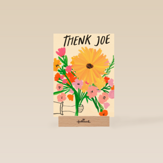 thenk you met deze bedankt juf kaart