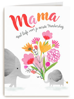 Moederdag veel liefs eerste