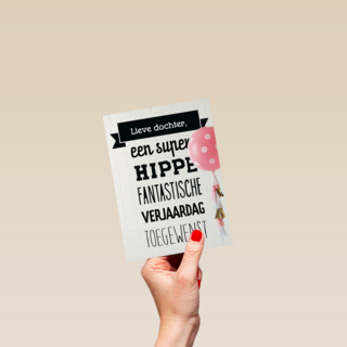 super hippe fantastische verjaardag