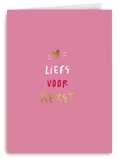 Liefs Voor Kerst Hartje