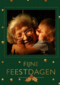 Fotokaart Kerst fijne feestdagen