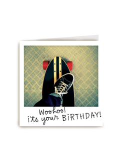 polaroid kaart woohoo its your birthday
