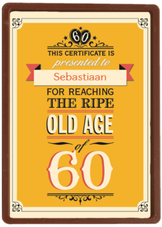 leeftijd zestig old age