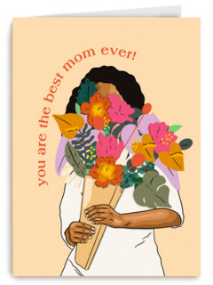 moederdag kaart you are the best mom ever