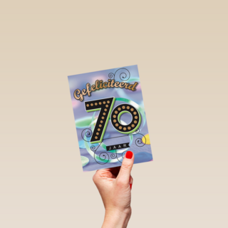 leeftijd zeventig gefeliciteerd